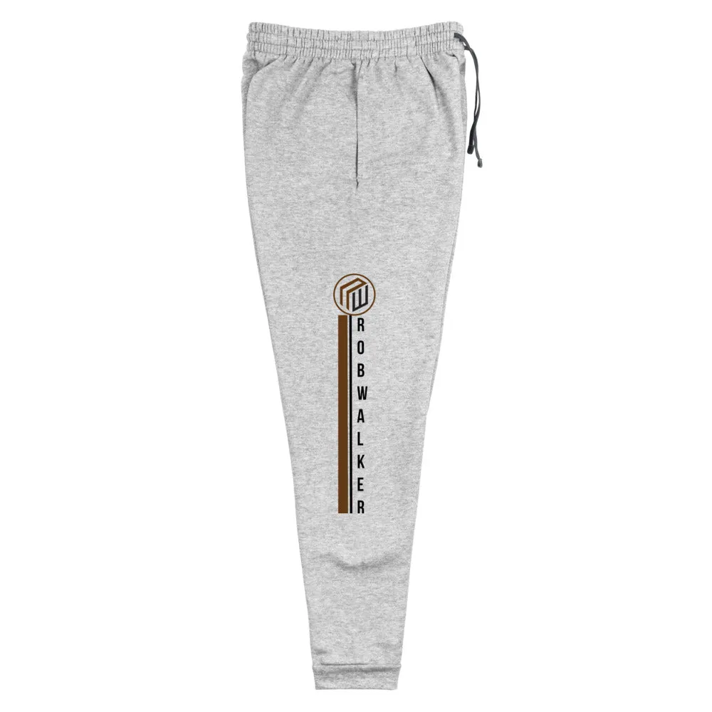 Branded Pinstripe logo Unisex Joggers