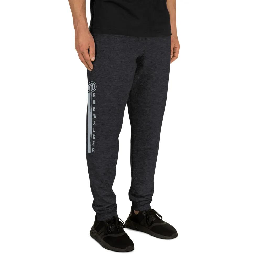 Branded Pinstripe logo Unisex Joggers