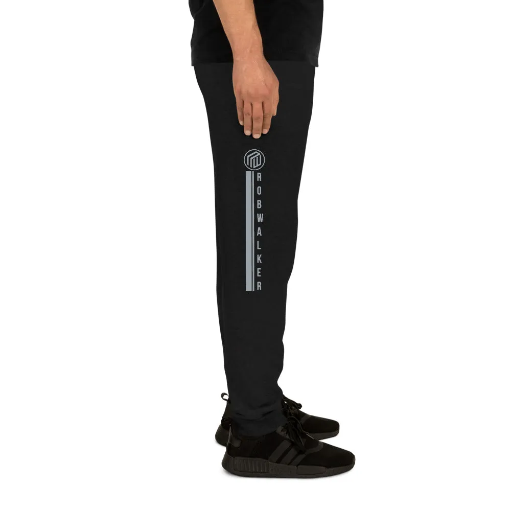 Branded Pinstripe logo Unisex Joggers