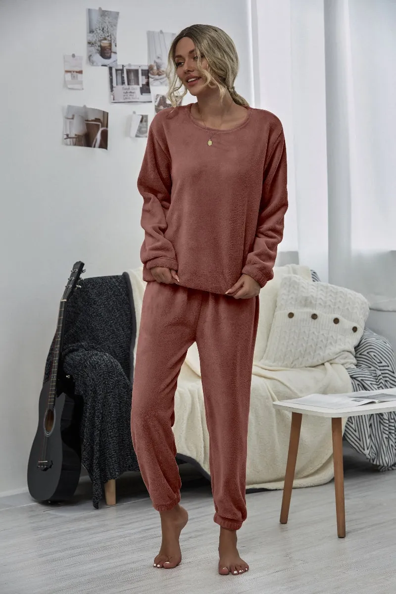 Brick Crewneck Sweatshirt & Joggers