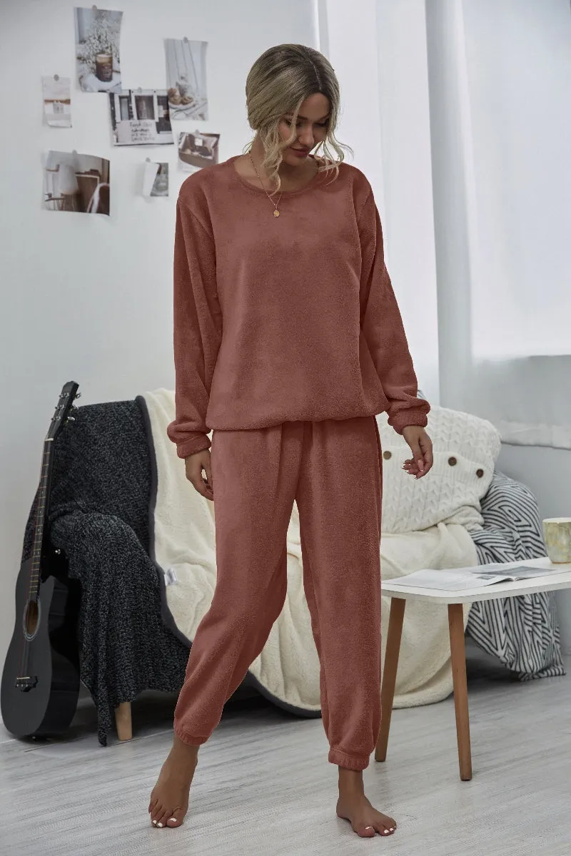 Brick Crewneck Sweatshirt & Joggers