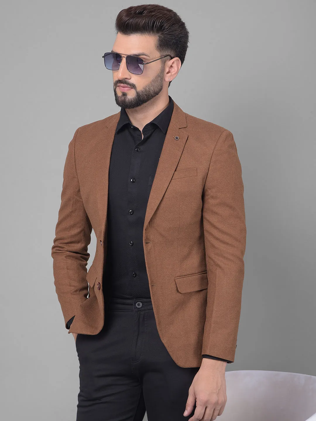 Brown Blazer