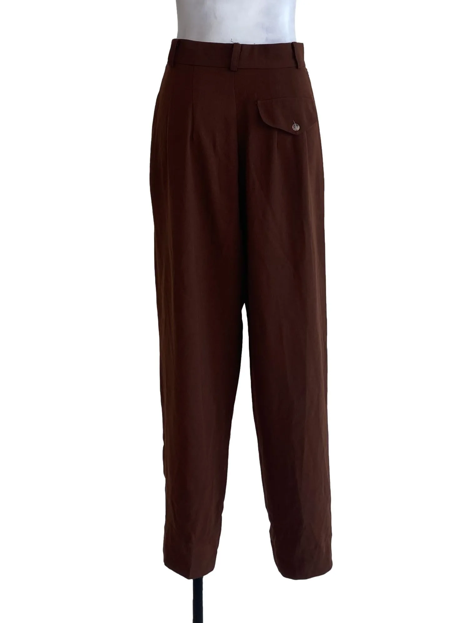 Brown Plain Pants