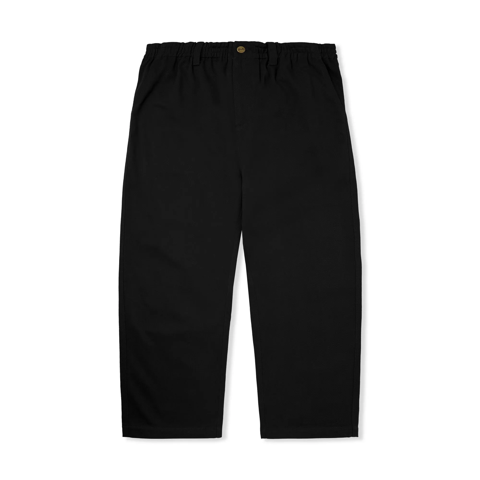 Butter Goods - Wide Leg Mens Pants Black