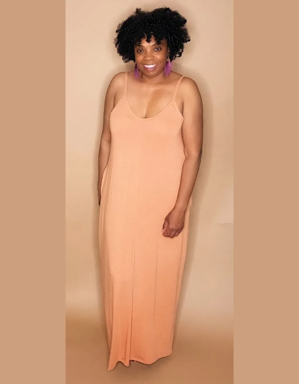 Butter Orange Maxi Curvy