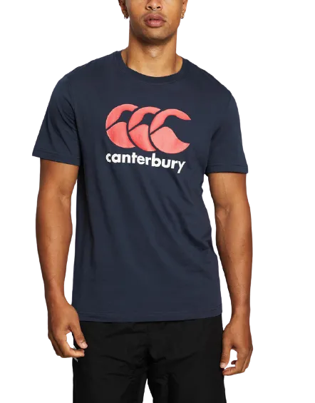 Canterbury - Anchor Tee - Classic Grey Marle | Navy