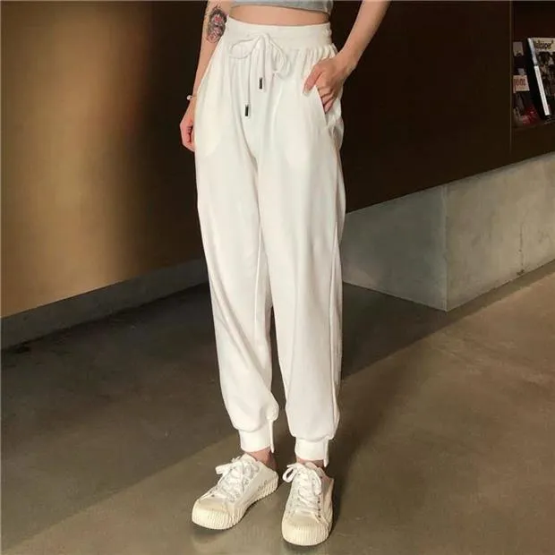 CasualEase High Waist Harem Pants