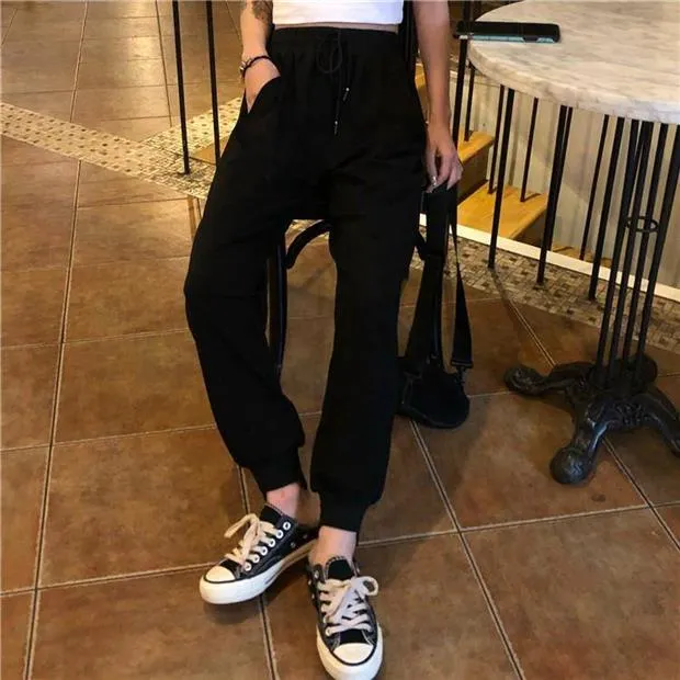 CasualEase High Waist Harem Pants