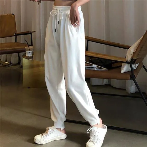 CasualEase High Waist Harem Pants