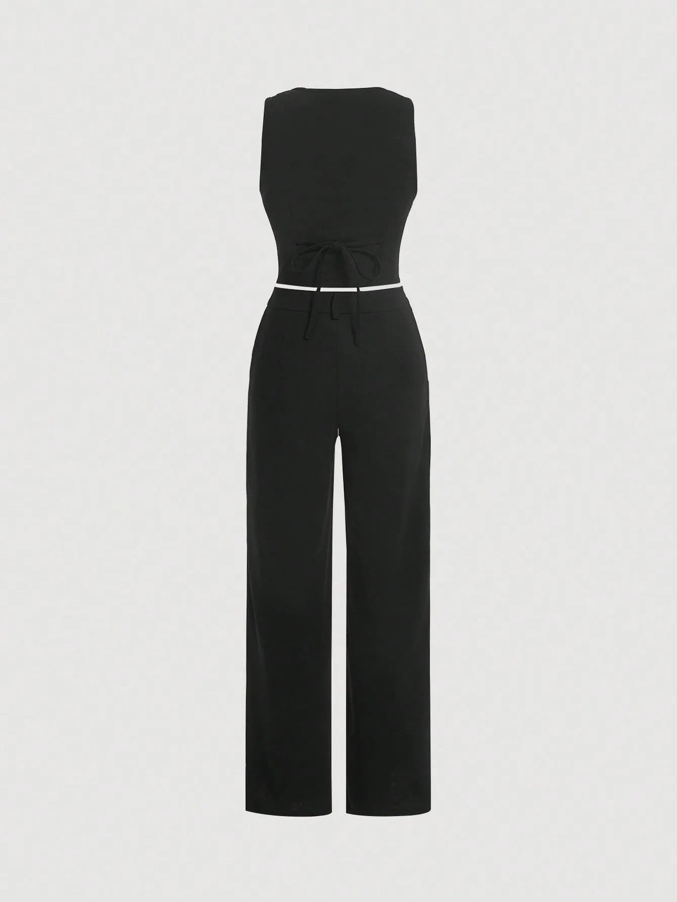 Cherry Vibes: Conjunto de Dos Piezas con Chaleco en