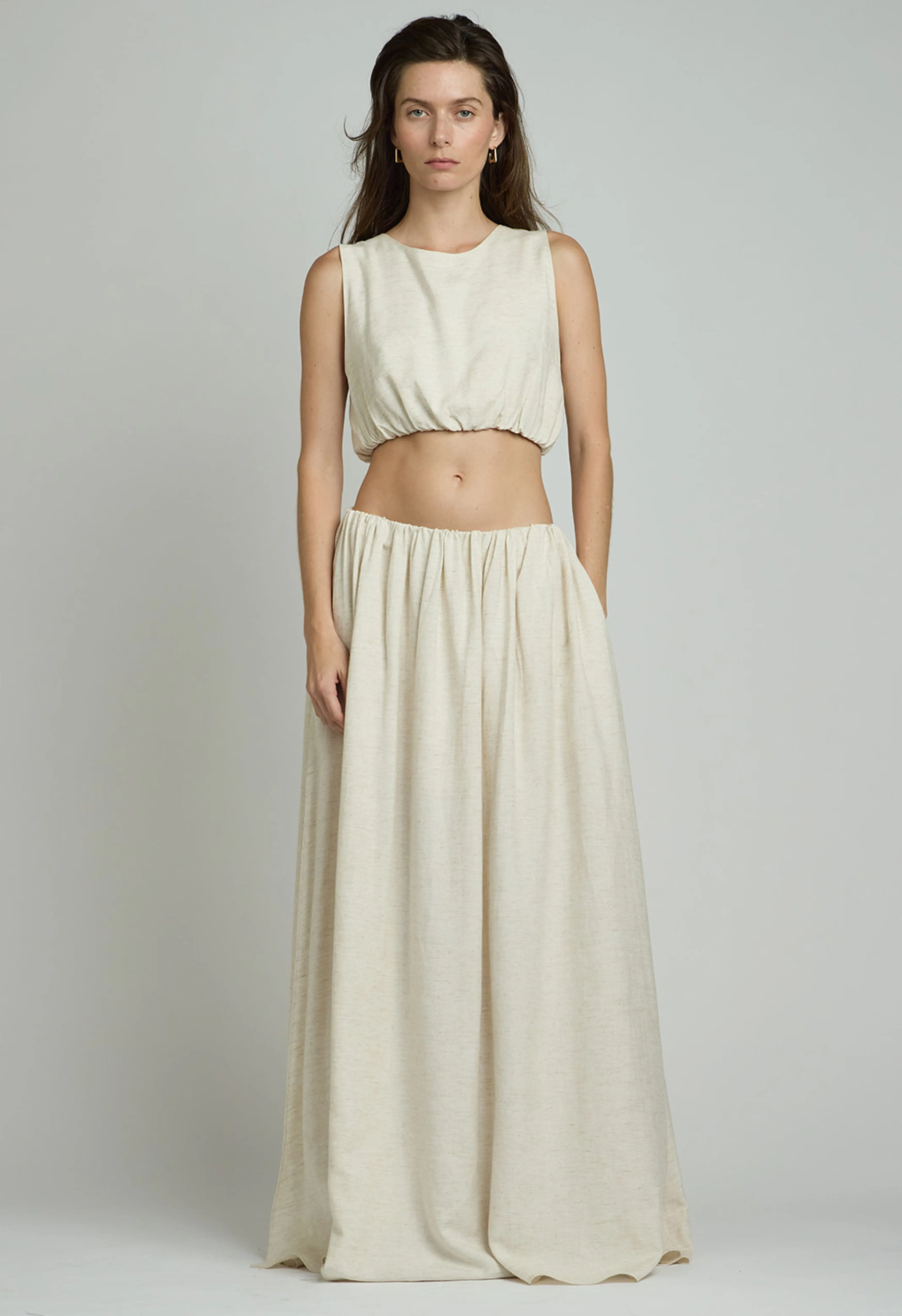 Chiara Linen Top