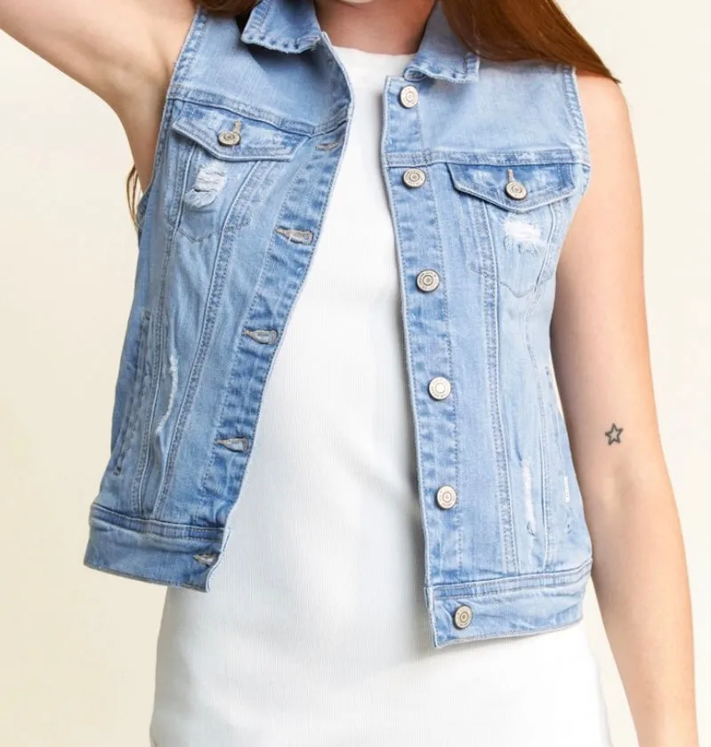 Classic Denim Vest