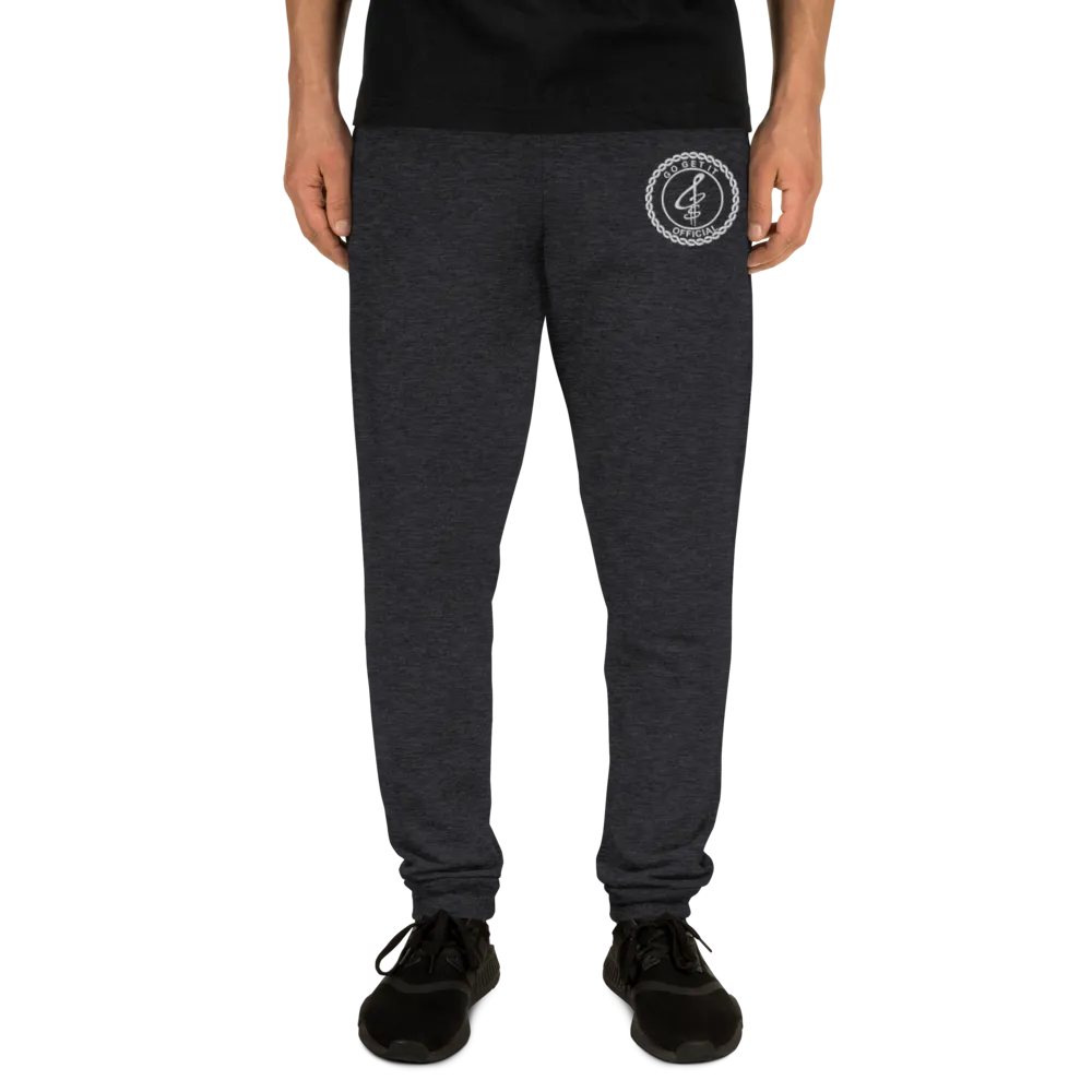 Classic Embroidered Go Get It Official Unisex Joggers