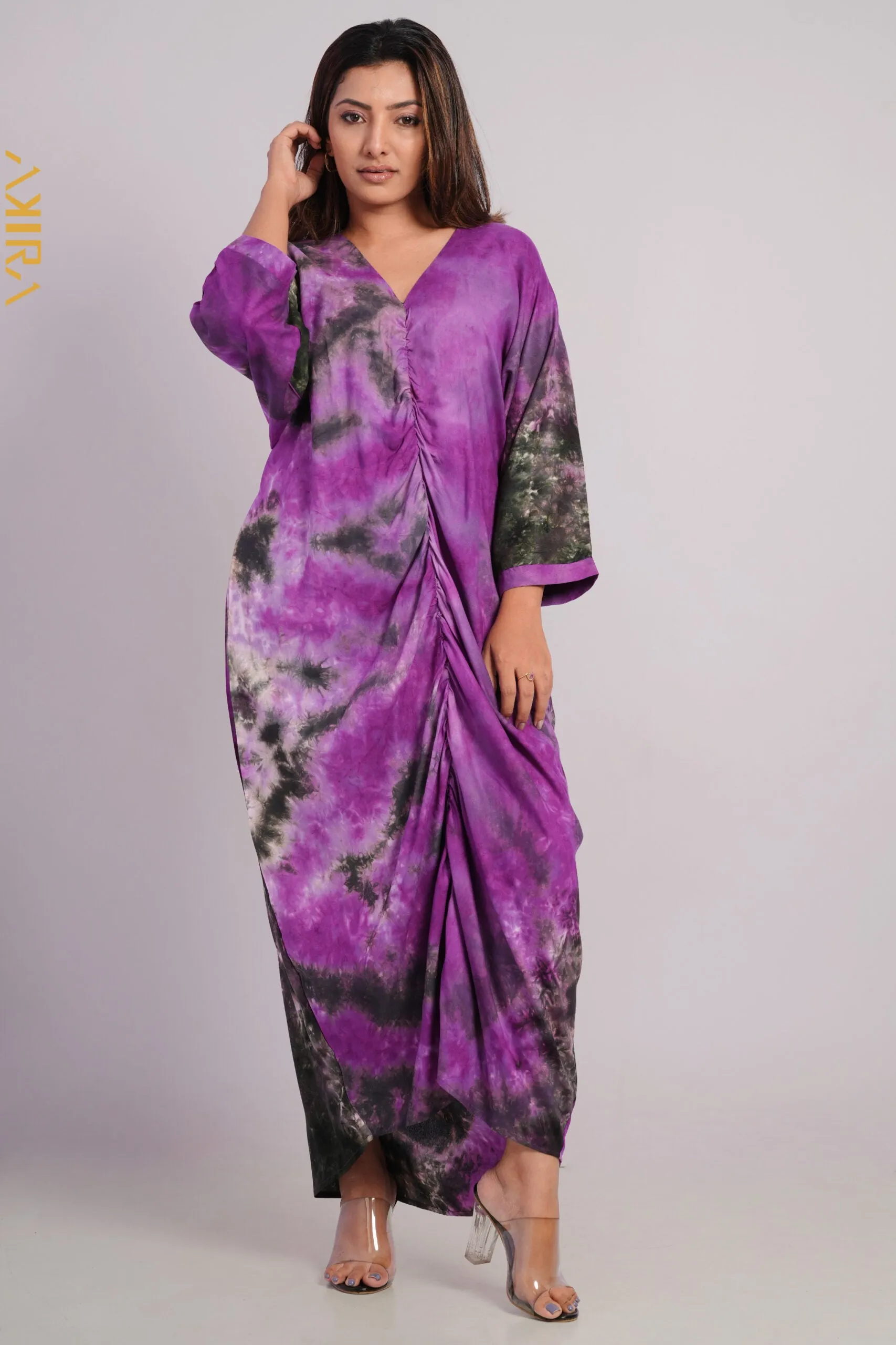 Colourfull Designer Dress | Kaftan, Bohemian Dress, Floral Dress, Boho Maxi Dress