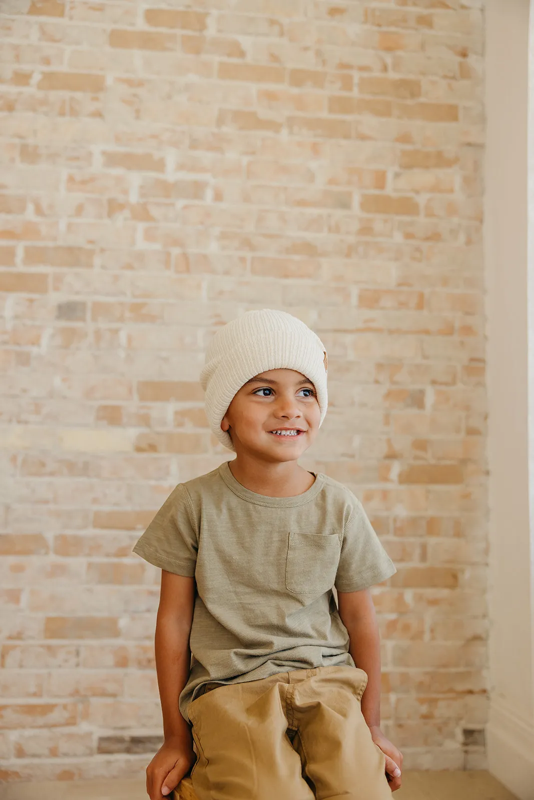 Cotton Pocket Tee - Dark Olive