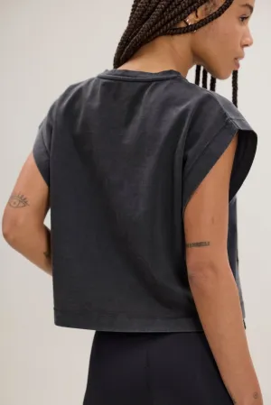 Cropped Shirt Black