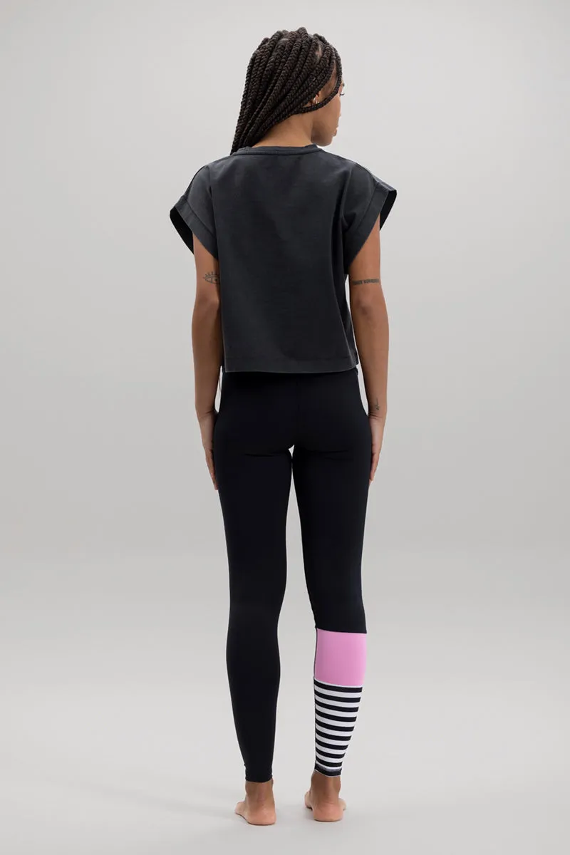 Cropped Shirt Black