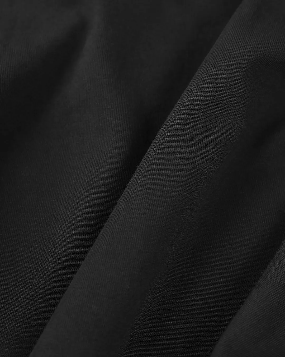 Cropped T-Shirt - Black