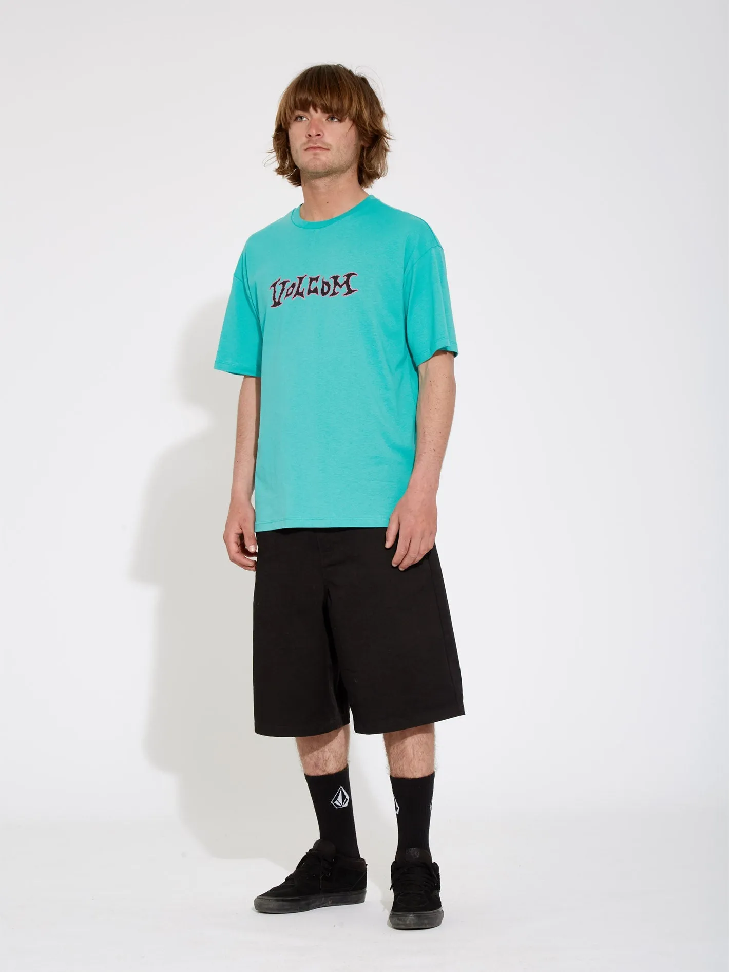 Crossworld T-Shirt - TEMPLE TEAL