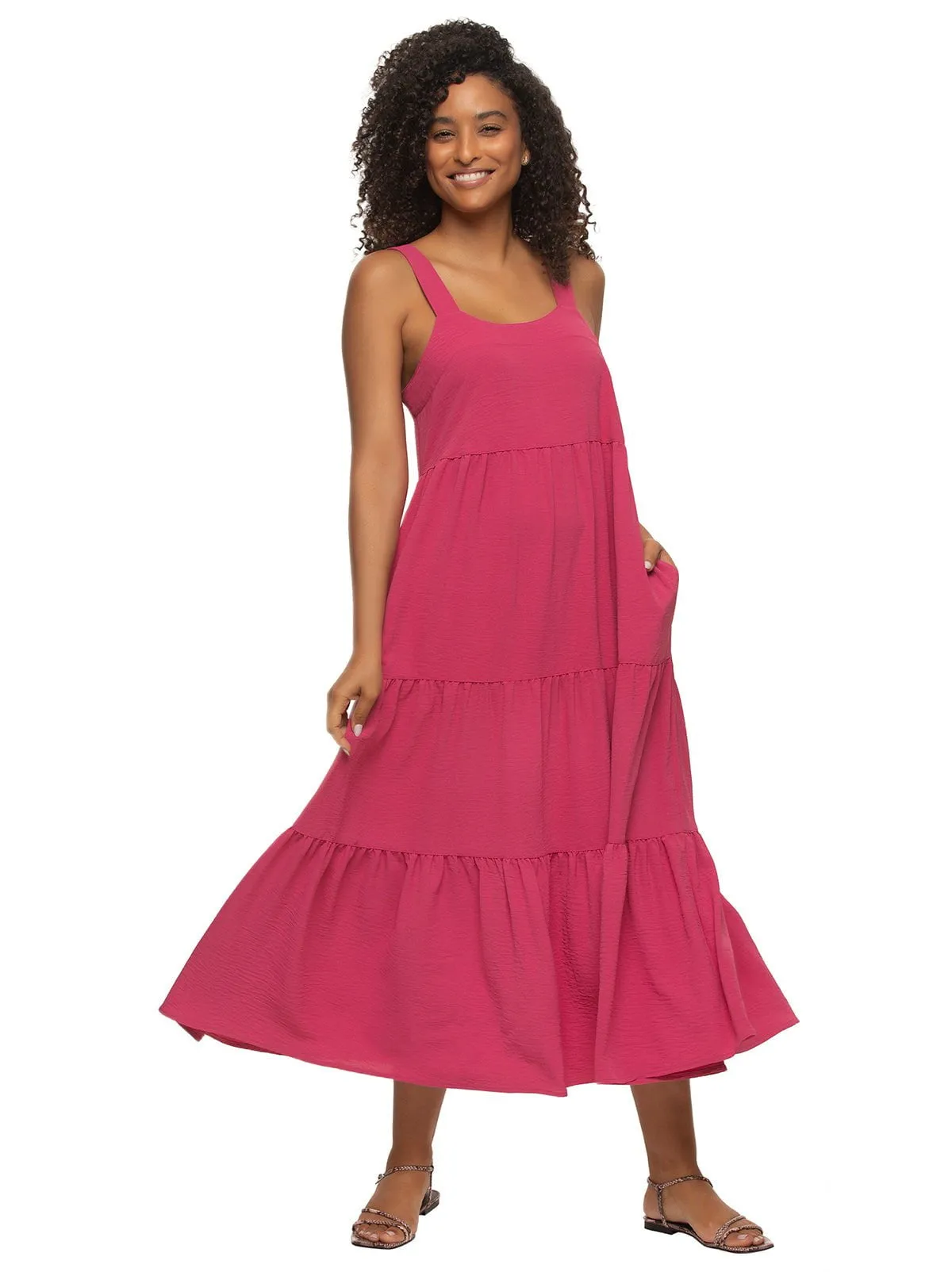 Cruise Tiered Maxi Sundress