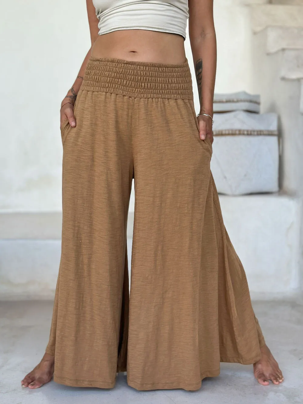 CU Wide Leg Flow Pants