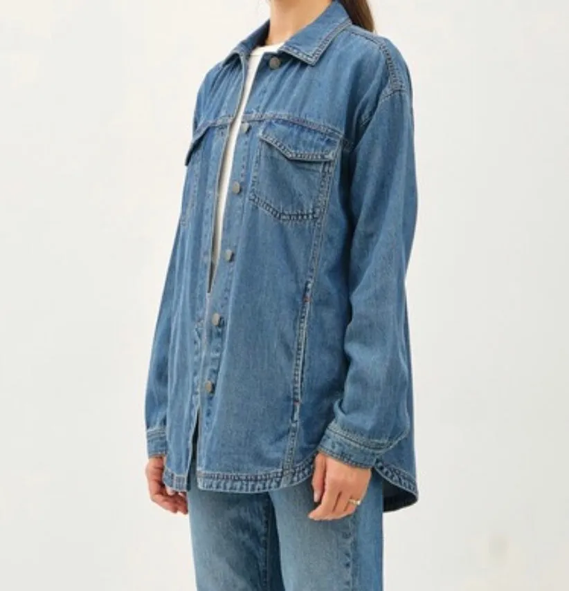 Delaney Oversized Shirt Jacket