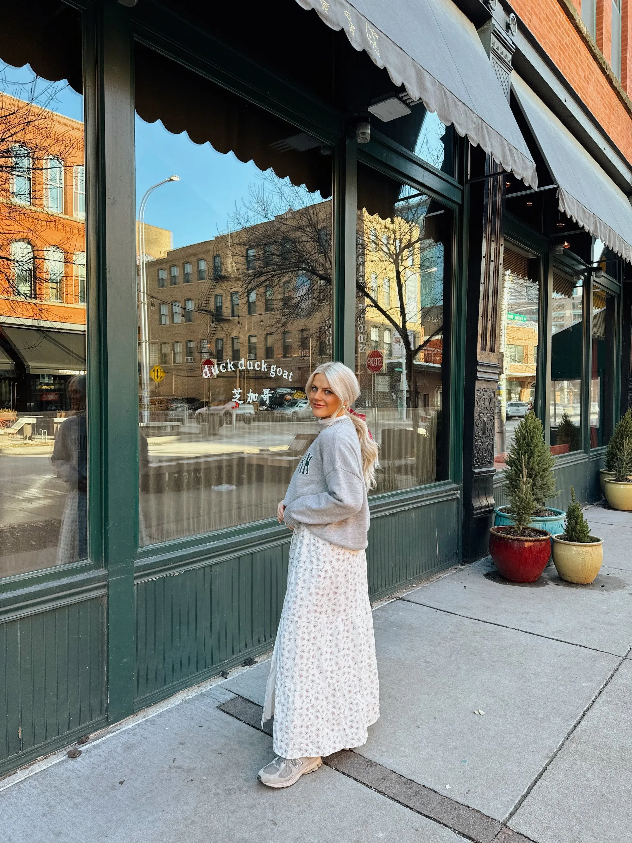 Ditsy Daisy Maxi Skirt