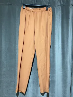 Dries Van Noten Muted Orange Elastic Waist Pants