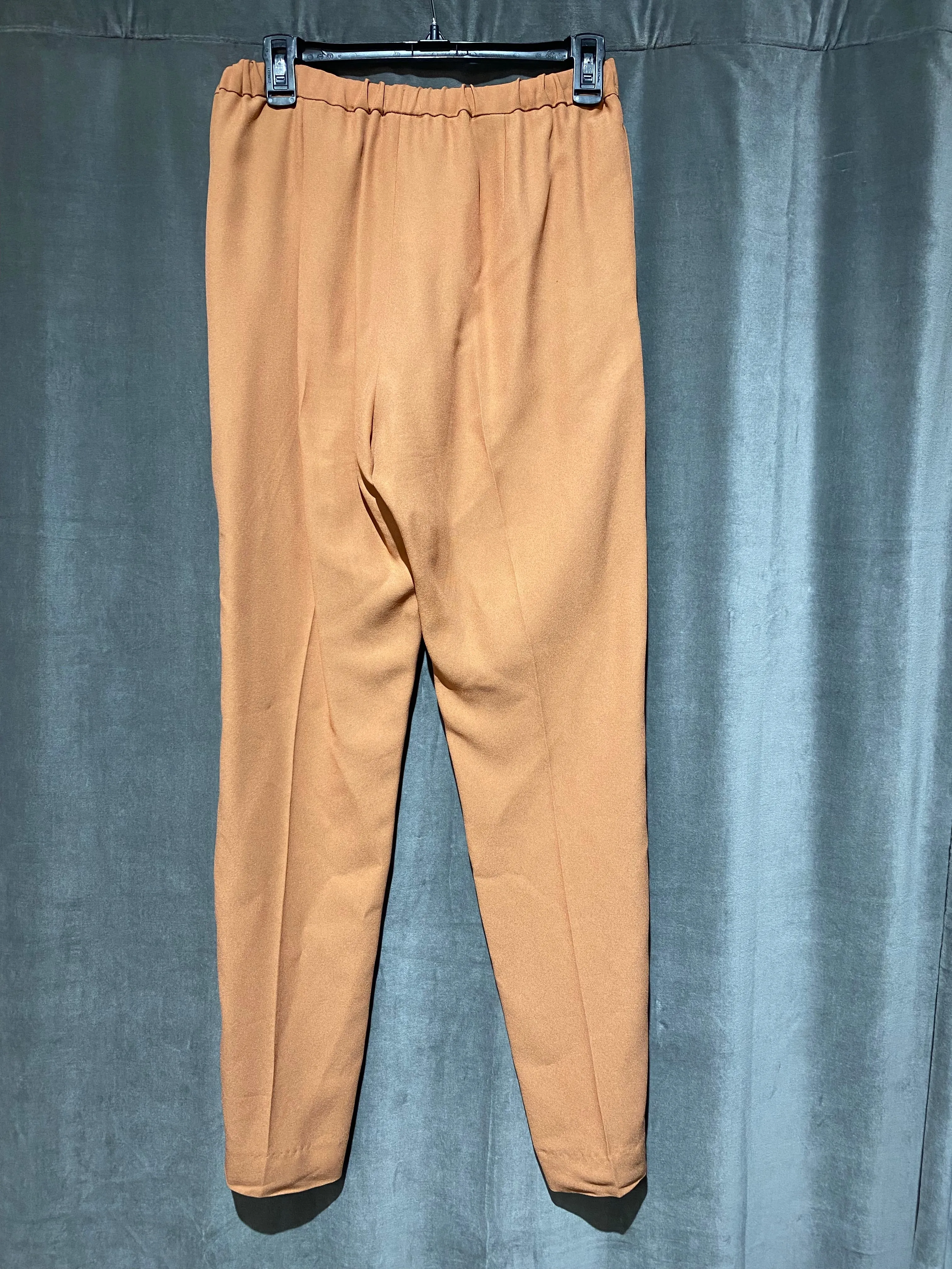 Dries Van Noten Muted Orange Elastic Waist Pants