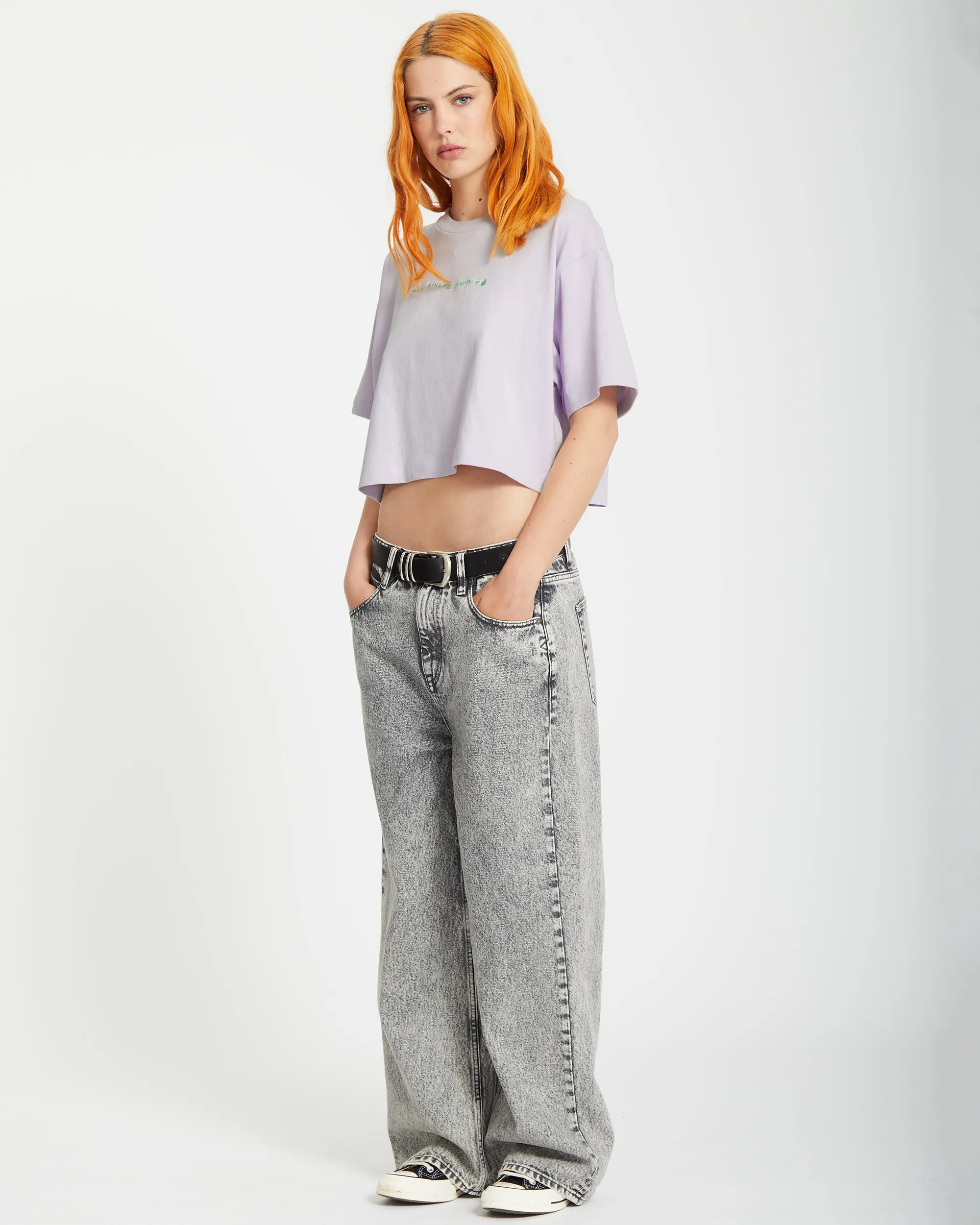 Drumstone T-shirt - DUSTY LAVENDER