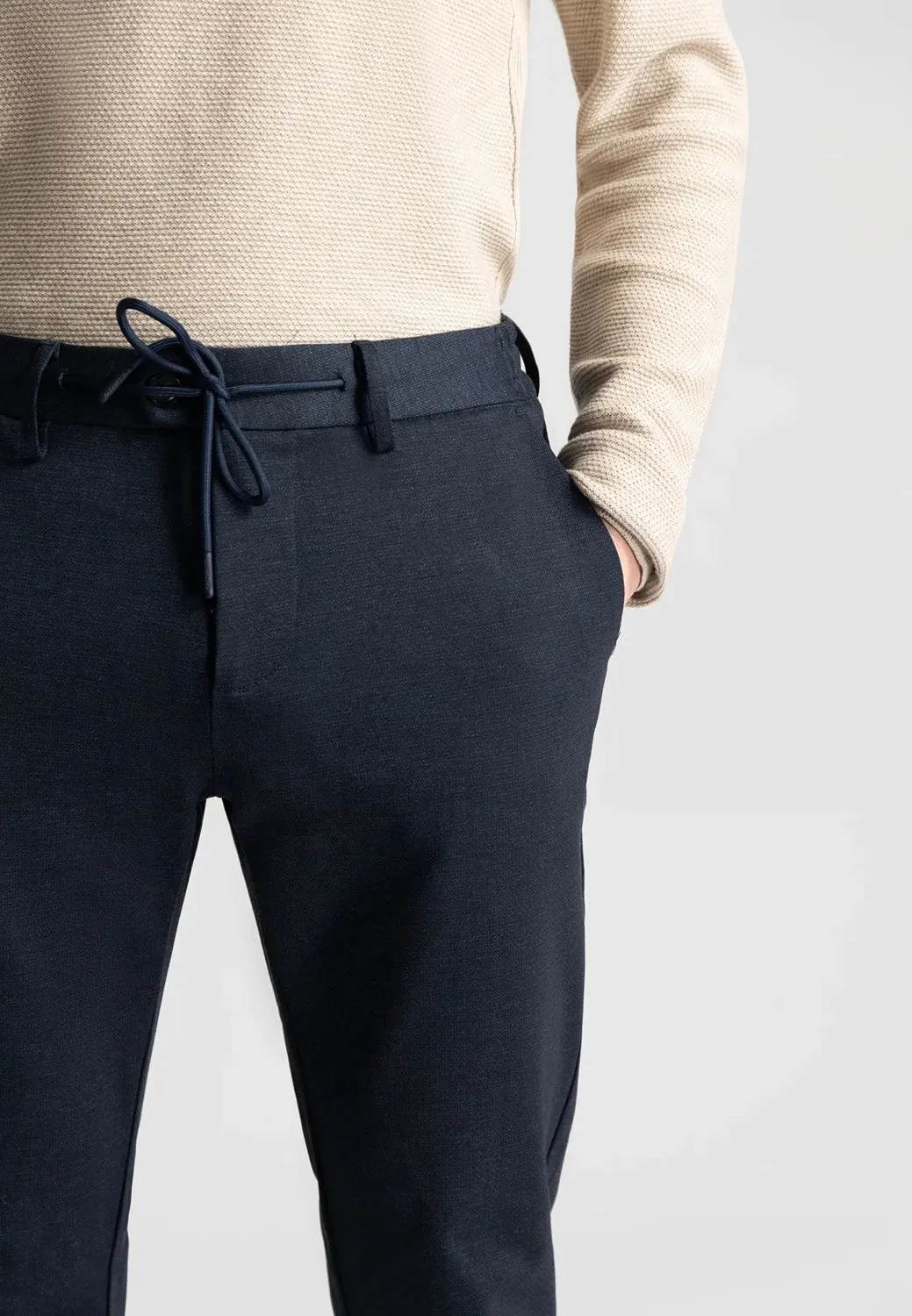DSTREZZED LANCASTER PATTERN STRETCH JERSEY COMFORT JOGGER CHINO 501704