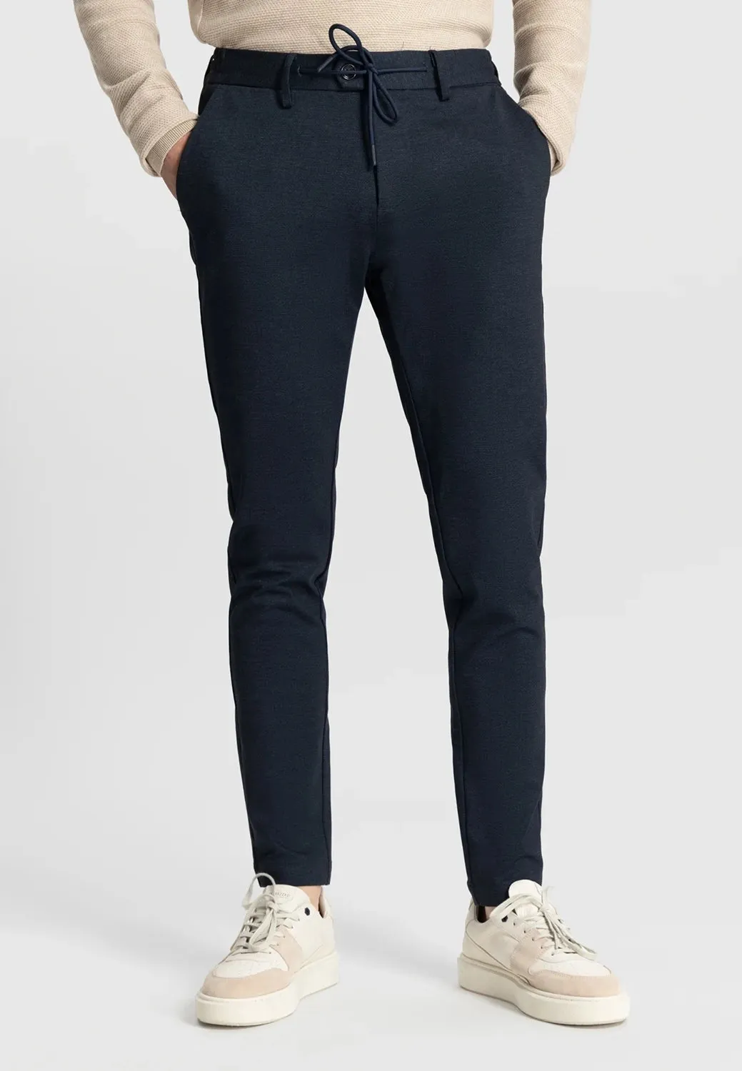 DSTREZZED LANCASTER PATTERN STRETCH JERSEY COMFORT JOGGER CHINO 501704