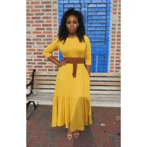Easy Style | Ruffle Maxi Dress