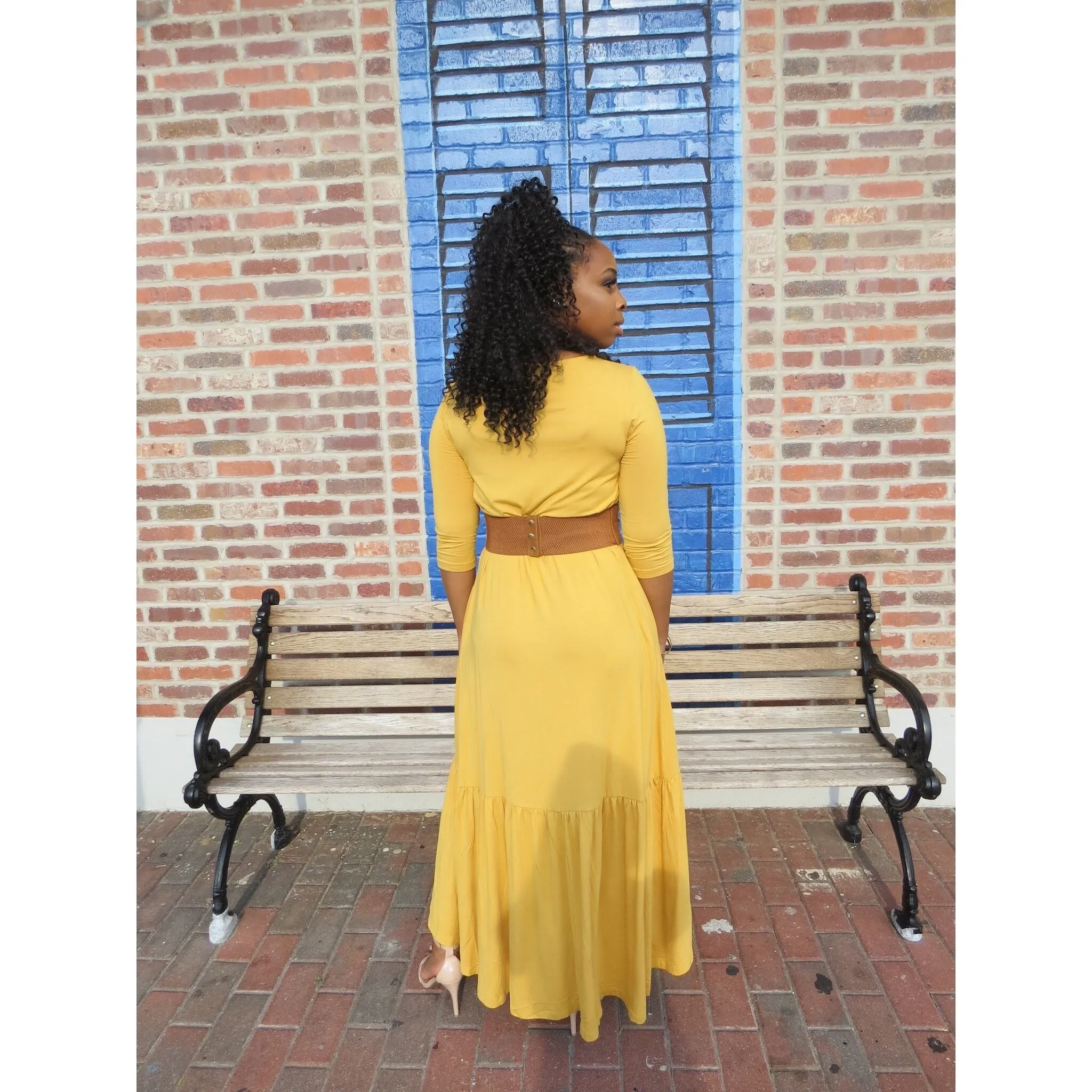 Easy Style | Ruffle Maxi Dress