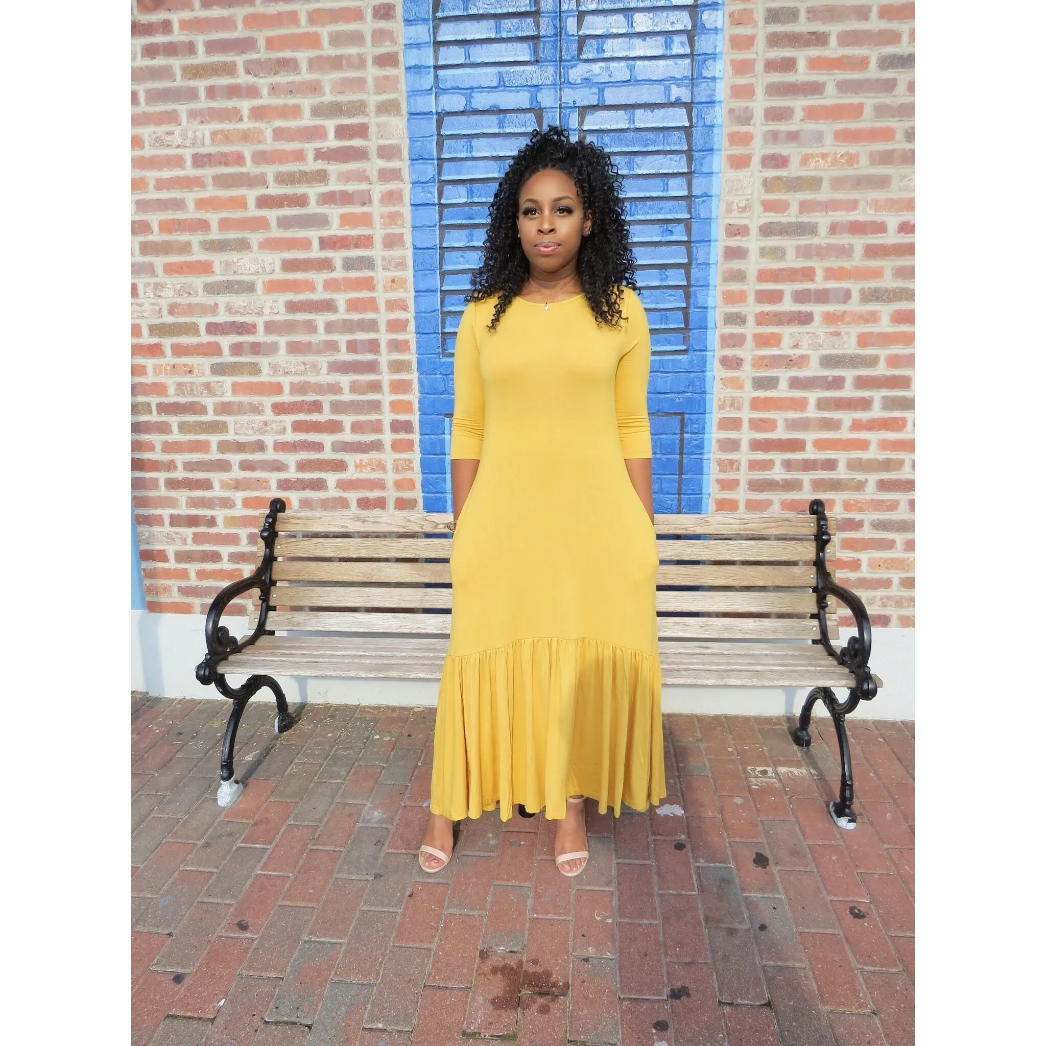 Easy Style | Ruffle Maxi Dress