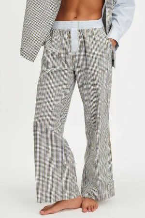 Elastic Waist Wide Leg Pants
