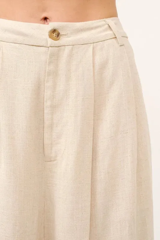 Elle Linen Blended Pants
