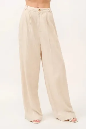 Elle Linen Blended Pants