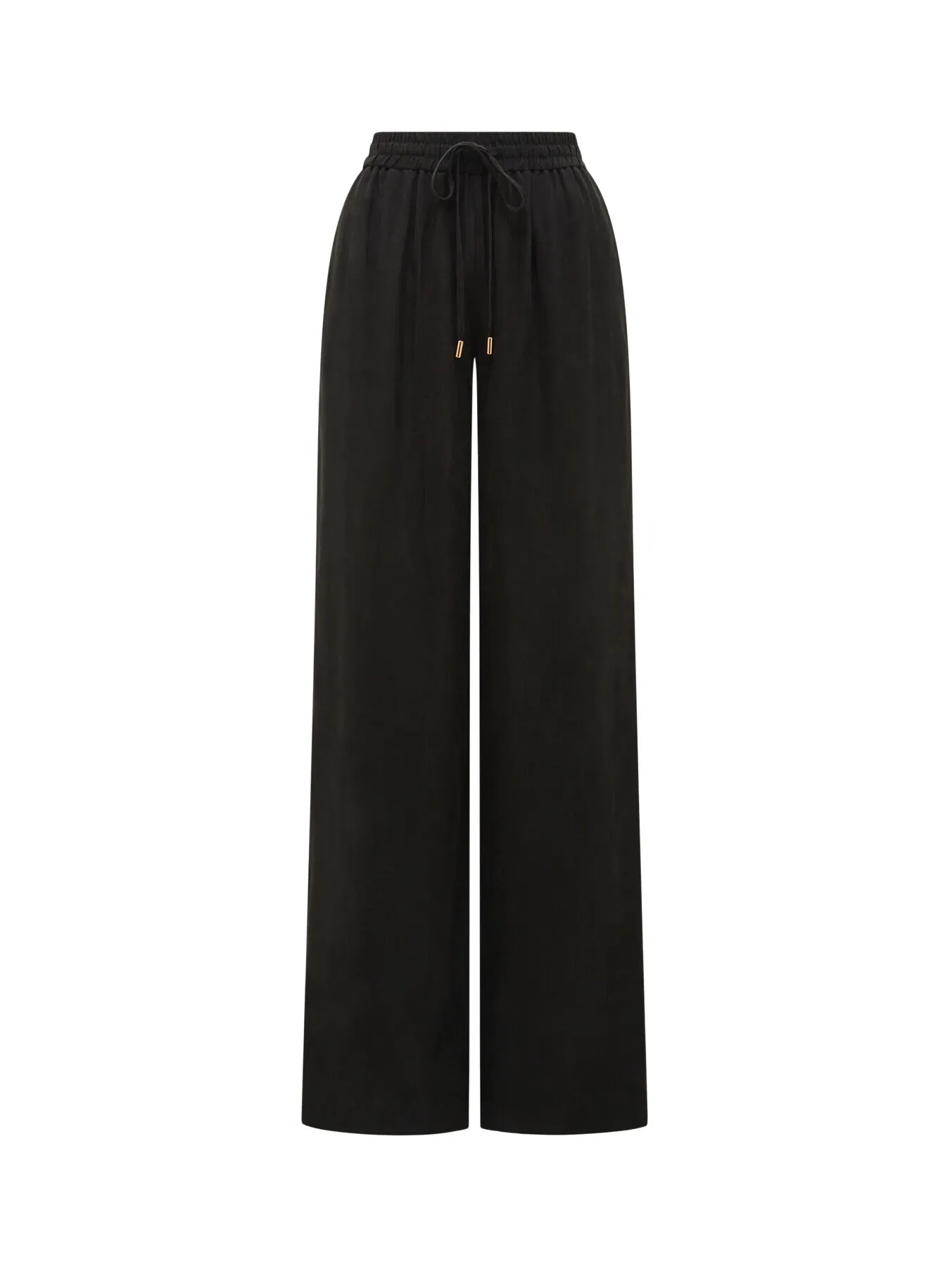 Emma Cupro Wide Leg Pants