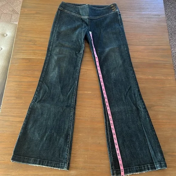 EUC James Side Zip Wide Leg Pants Jeans 29