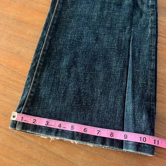 EUC James Side Zip Wide Leg Pants Jeans 29