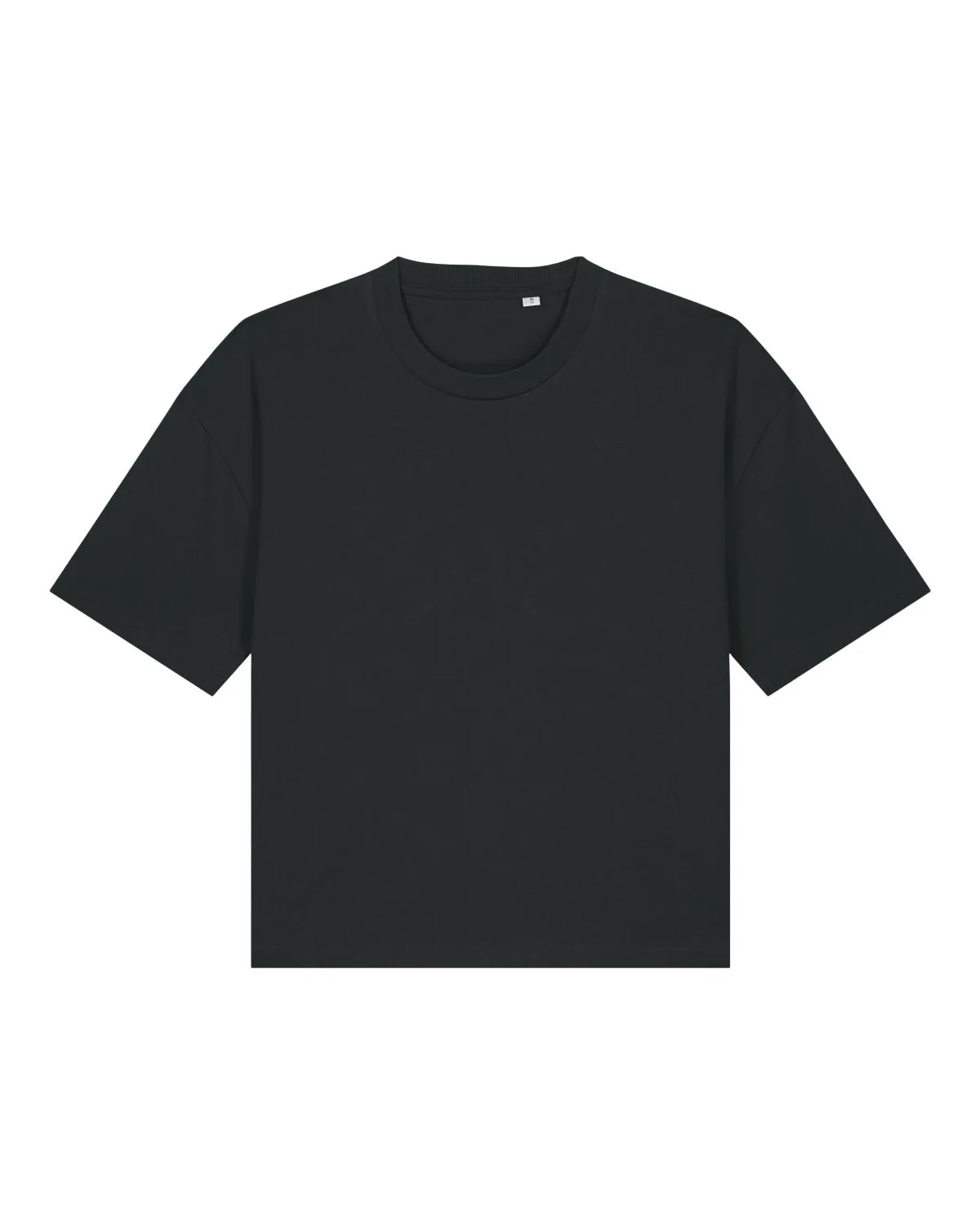 FAIRFITTERS Basic T-Shirt Boxy Fit Women  Nova black