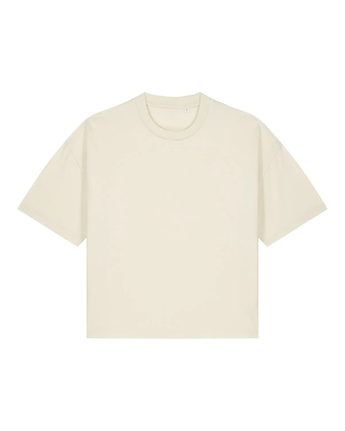 FAIRFITTERS Basic T-Shirt Boxy Fit Women  Nova natural raw