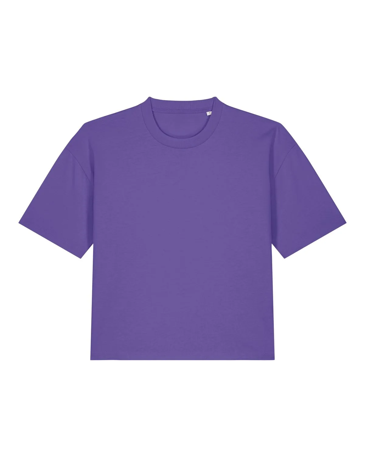 FAIRFITTERS Basic T-Shirt Boxy Fit Women  Nova purple love