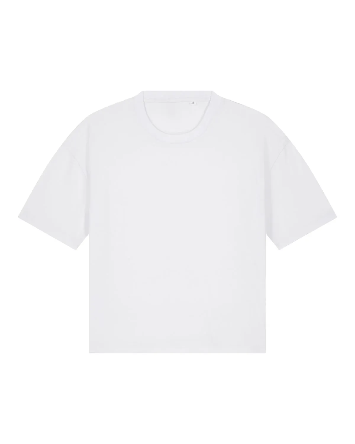 FAIRFITTERS Basic T-Shirt Boxy Fit Women  Nova white