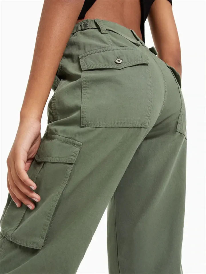 Female Spring Summer All-match High Waist Pants