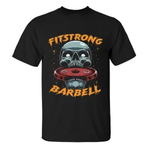 Fitstrong Barbell Printed Men's T-shirt