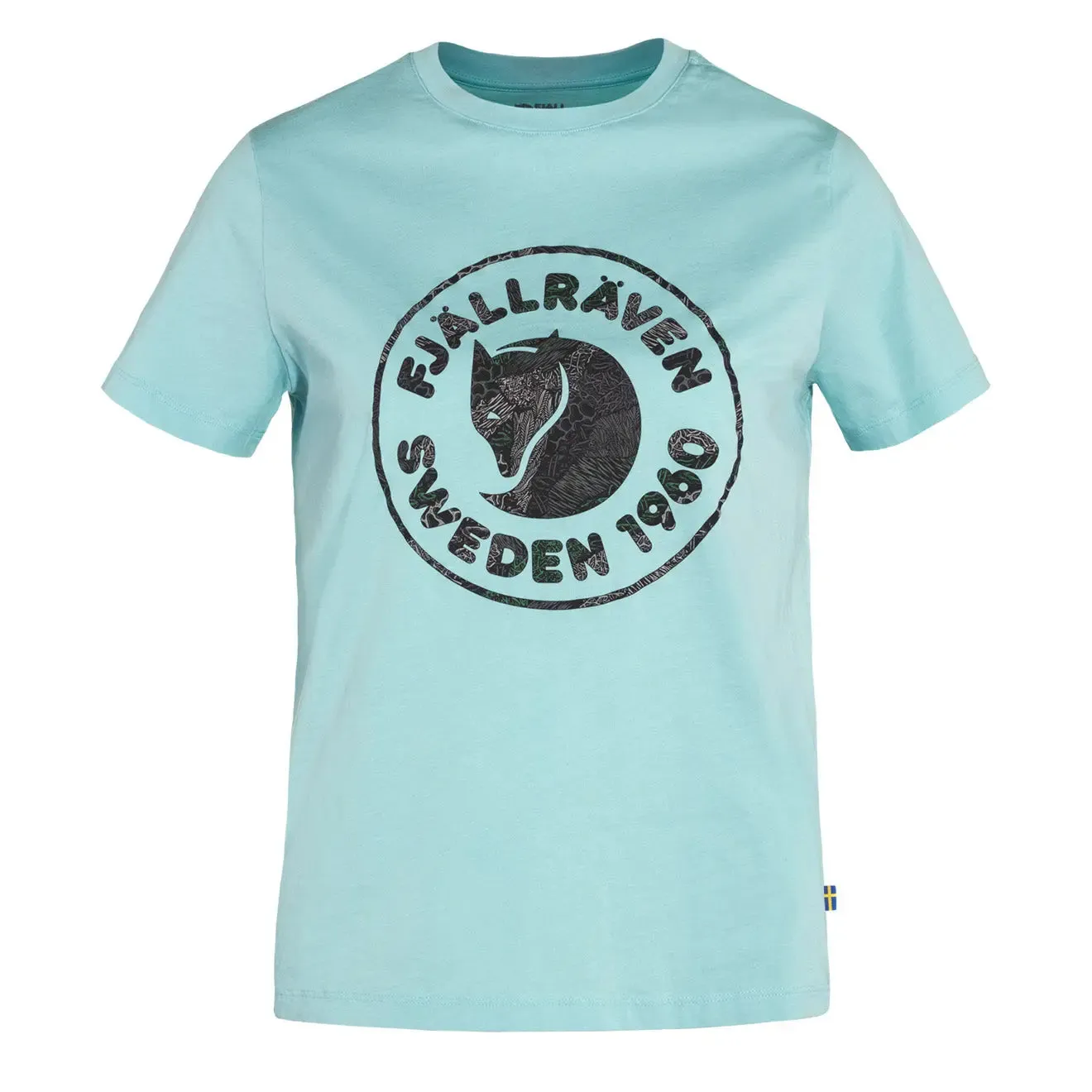Fjallraven Womens Kanken Art T-Shirt Sky Blue