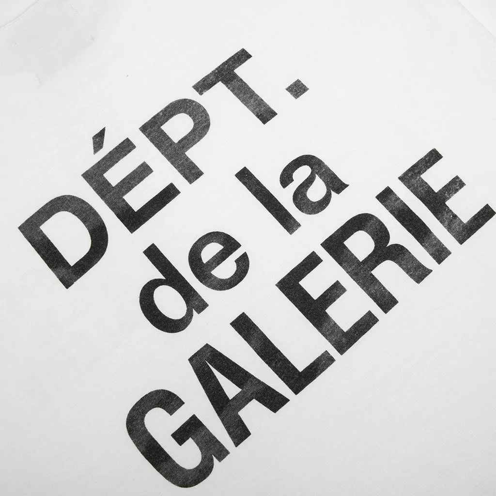 French S/S Tee - White