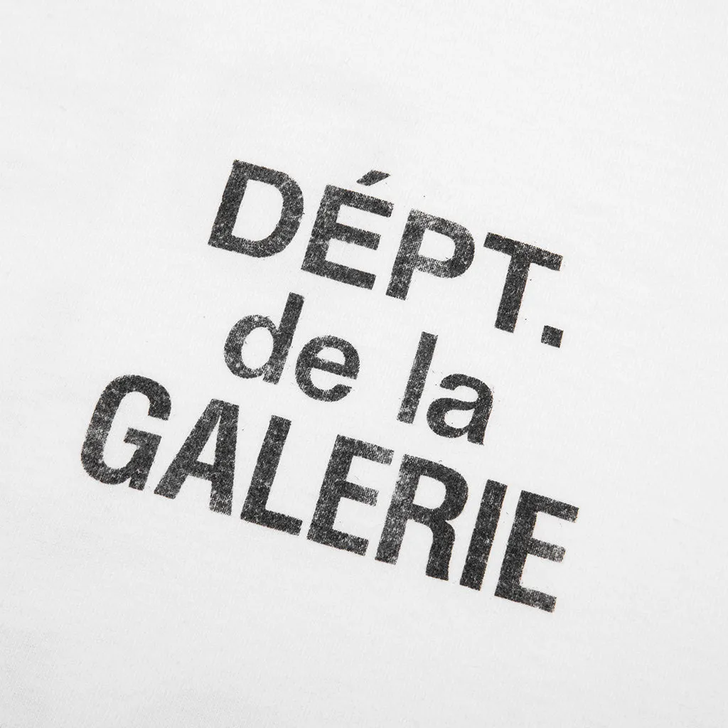 French S/S Tee - White